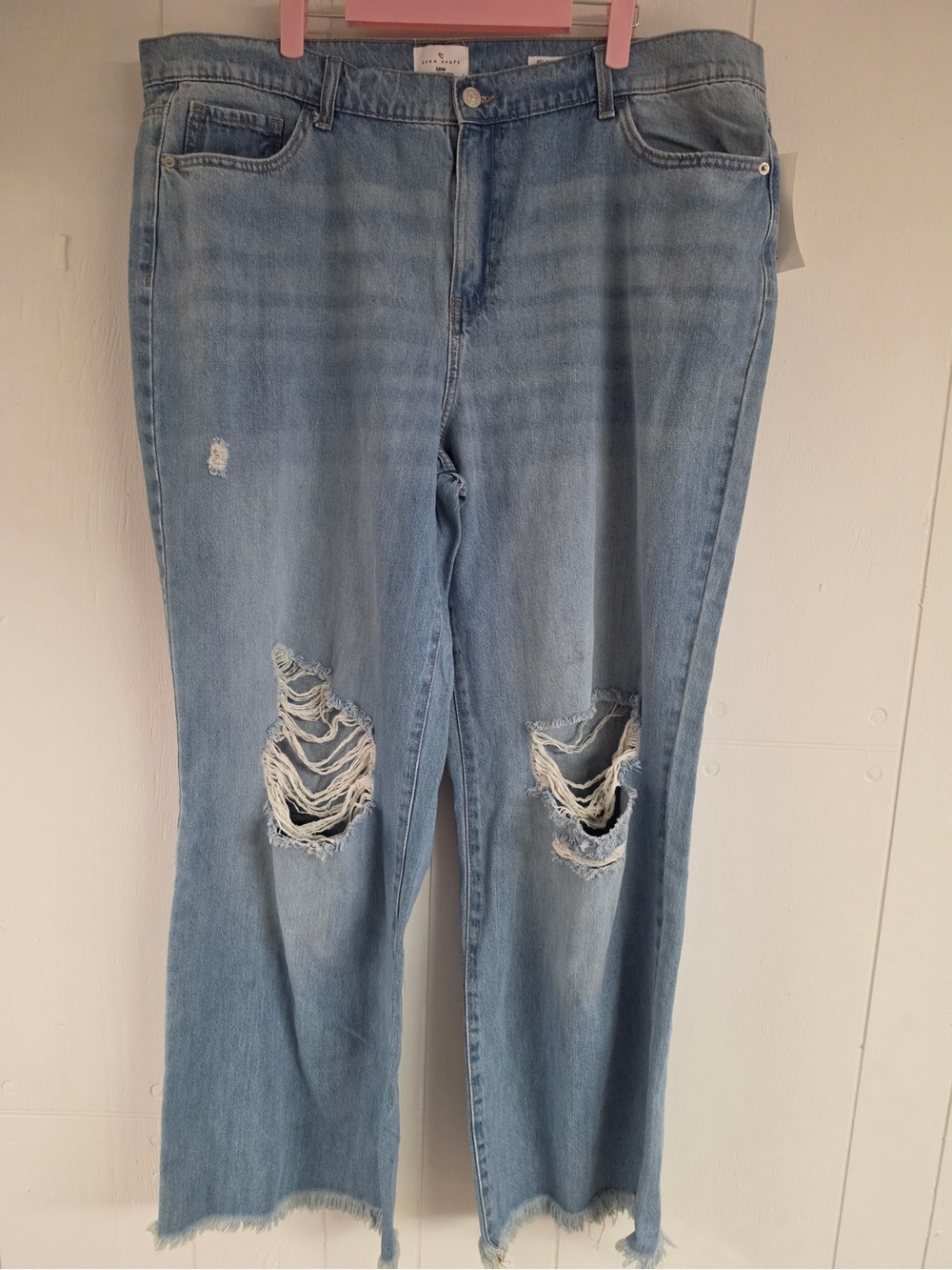 True Craft Relaxed Wide Leg Jeans- Size 18W NWT